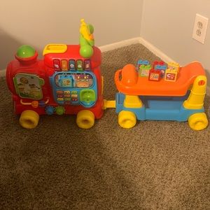 VTech sit-and-stand ultimate alphabet train for toddlers